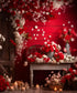 Red, White  Backdrop for Photography