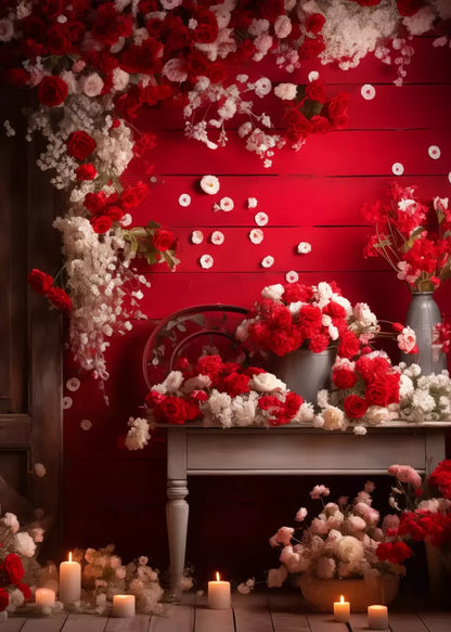 Roses Forever Ii 5’X7’ Ultracloth (60 X 84 Inch) Backdrop