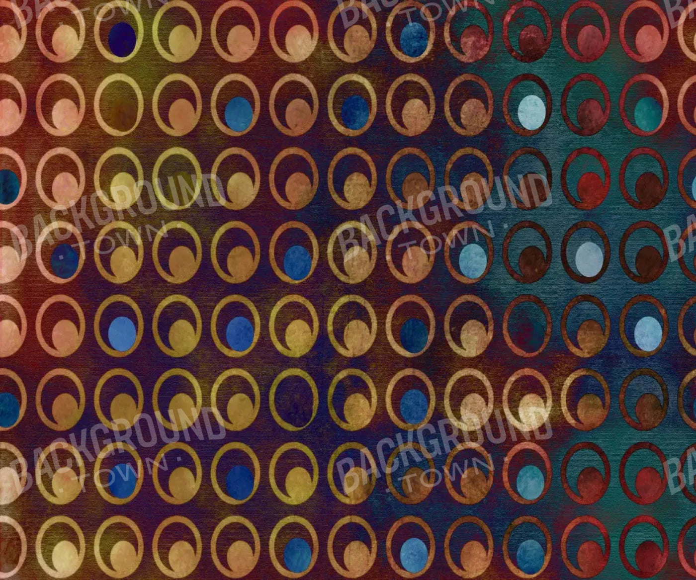 Rounders 5X42 Fleece ( 60 X 50 Inch ) Backdrop