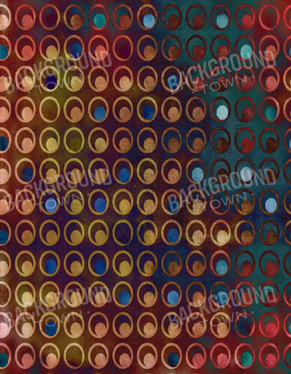 Rounders 6X8 Fleece ( 72 X 96 Inch ) Backdrop