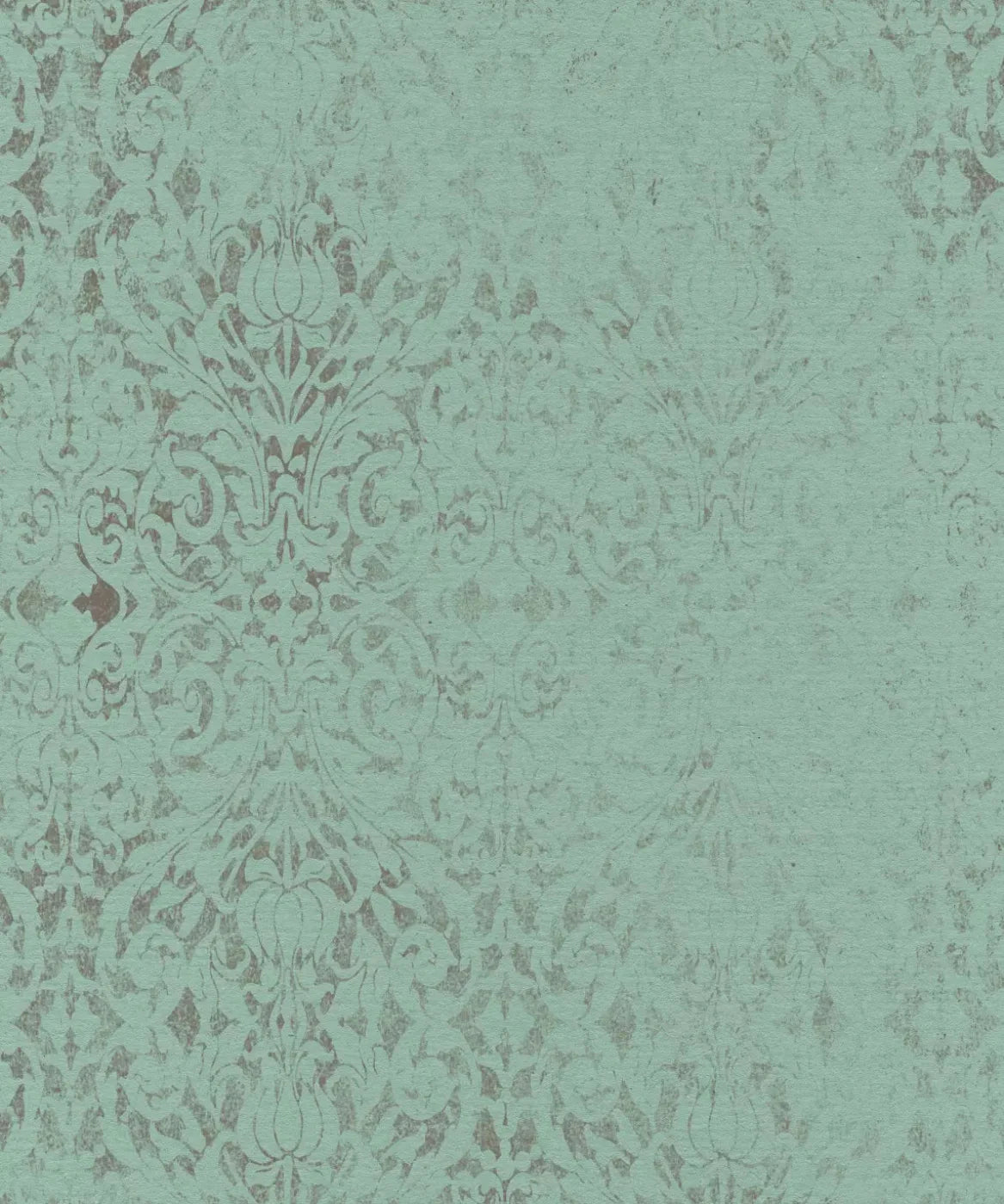 Green Damask Backdrop for Photography