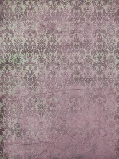Royal Damask 5X68 Fleece ( 60 X 80 Inch ) Backdrop
