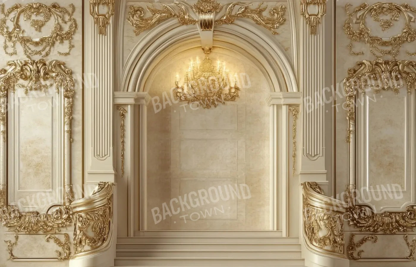 Royal Golden Room 14’x9’ UltraCloth (168 x 108 inch) Backdrop