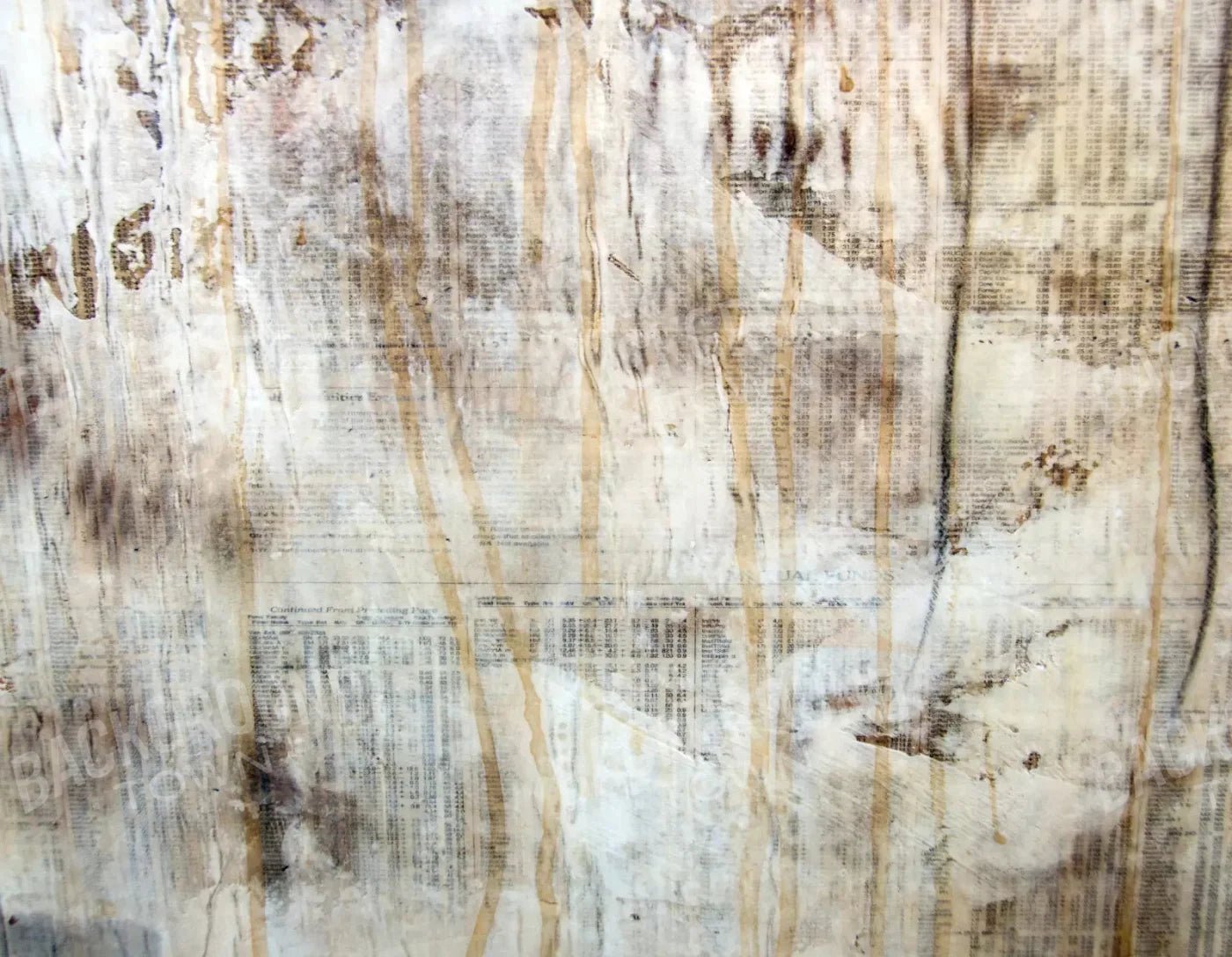 Runny News 8X6 Fleece ( 96 X 72 Inch ) Backdrop