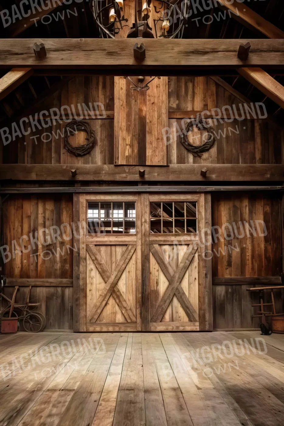 Rural Elegance Barn Ii 5X8 Ultracloth ( 60 X 96 Inch ) Backdrop