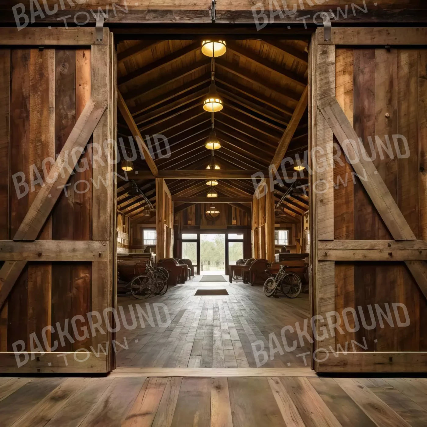 Rural Elegance Barn Iii 10X10 Ultracloth ( 120 X Inch ) Backdrop