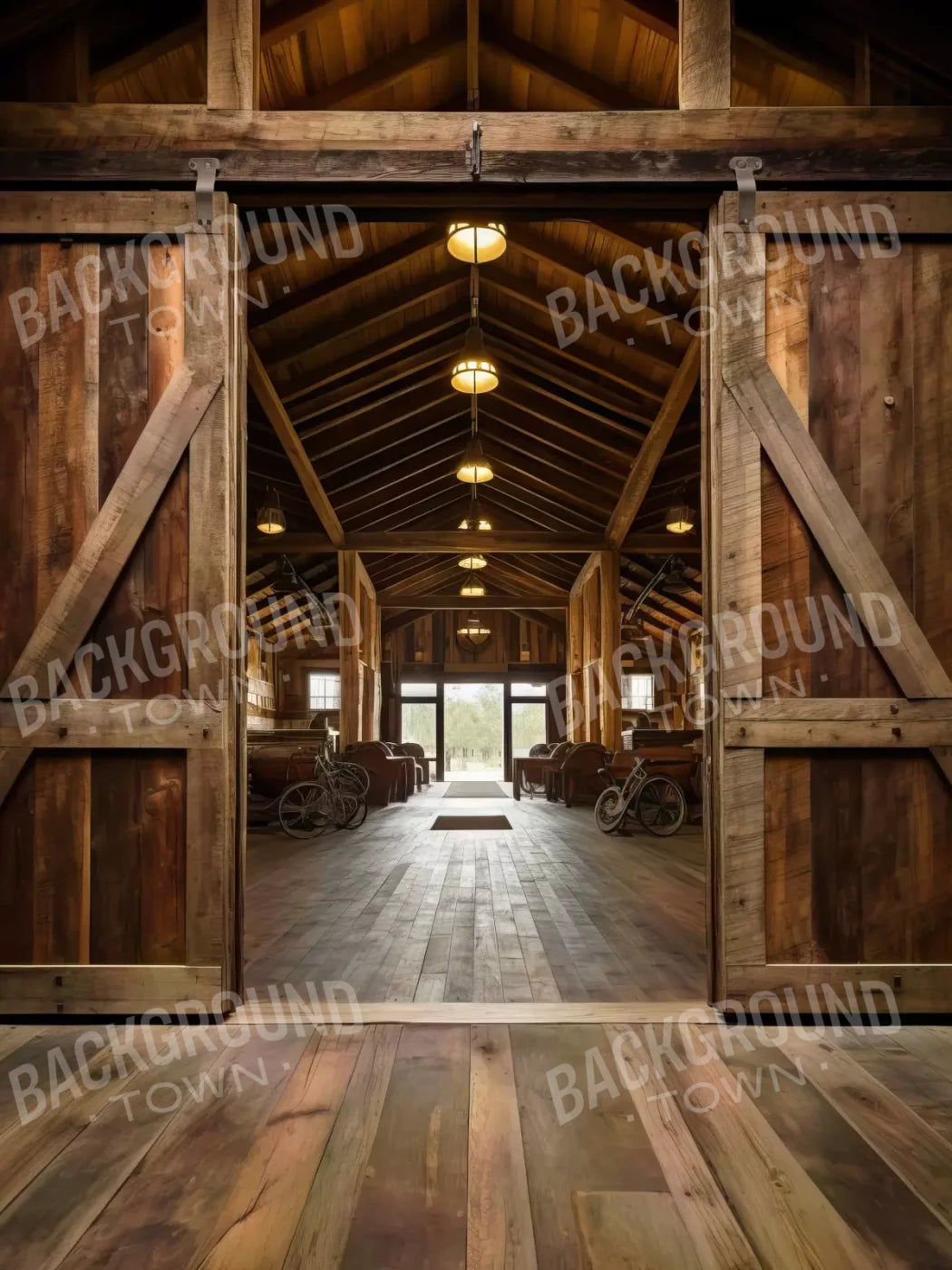 Rural Elegance Barn Iii 5X7 Ultracloth ( 60 X 84 Inch ) Backdrop