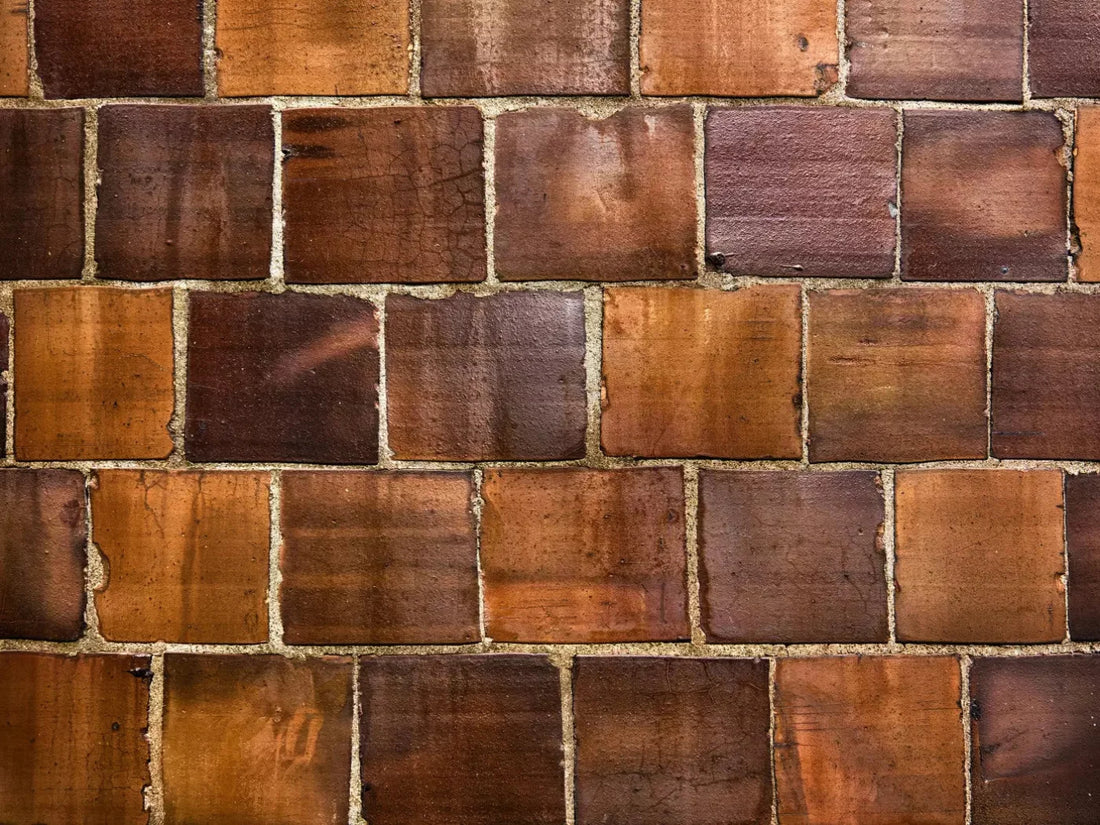 Russet Tile 68X5 Fleece ( 80 X 60 Inch ) Backdrop