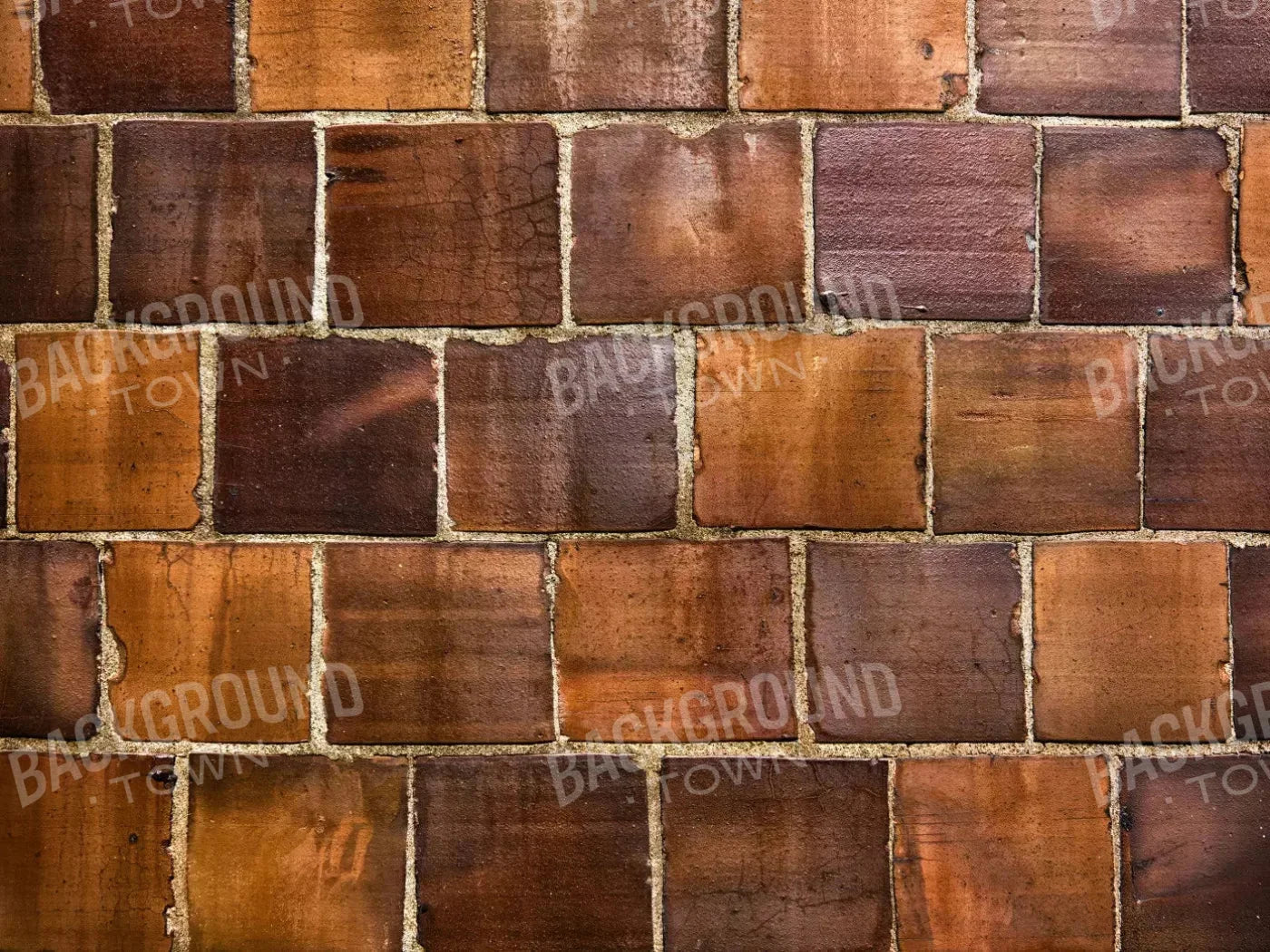 Russet Tile Rubbermat Floor 7X5 ( 84 X 60 Inch )
