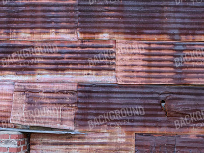 Rusted Steel 10X8 Fleece ( 120 X 96 Inch ) Backdrop