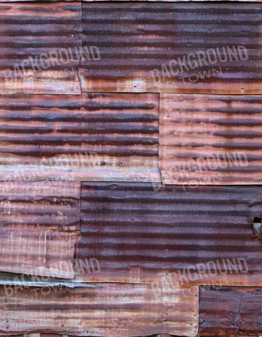 Rusted Steel 6X8 Fleece ( 72 X 96 Inch ) Backdrop