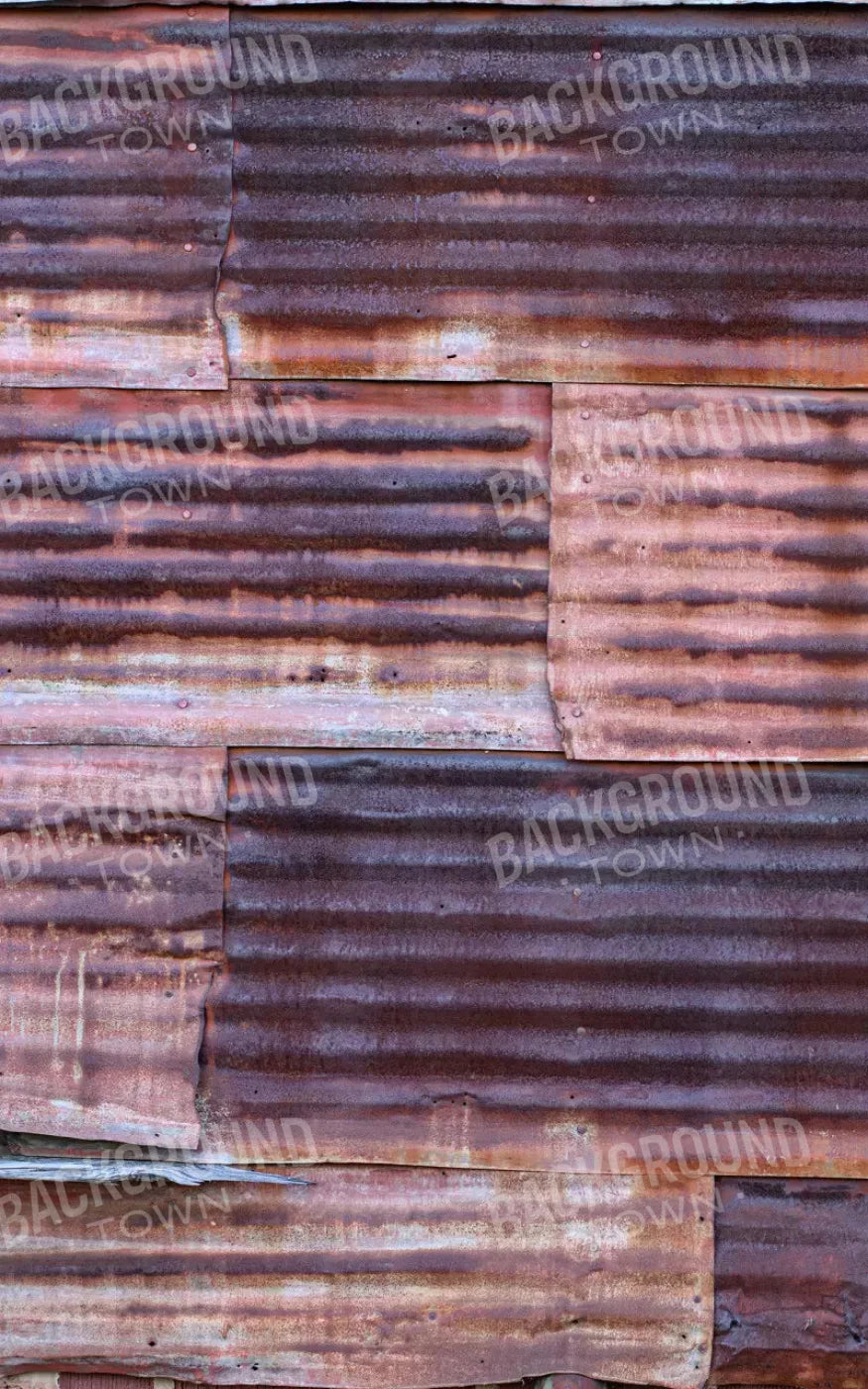 Rusted Steel 9X14 Ultracloth ( 108 X 168 Inch ) Backdrop