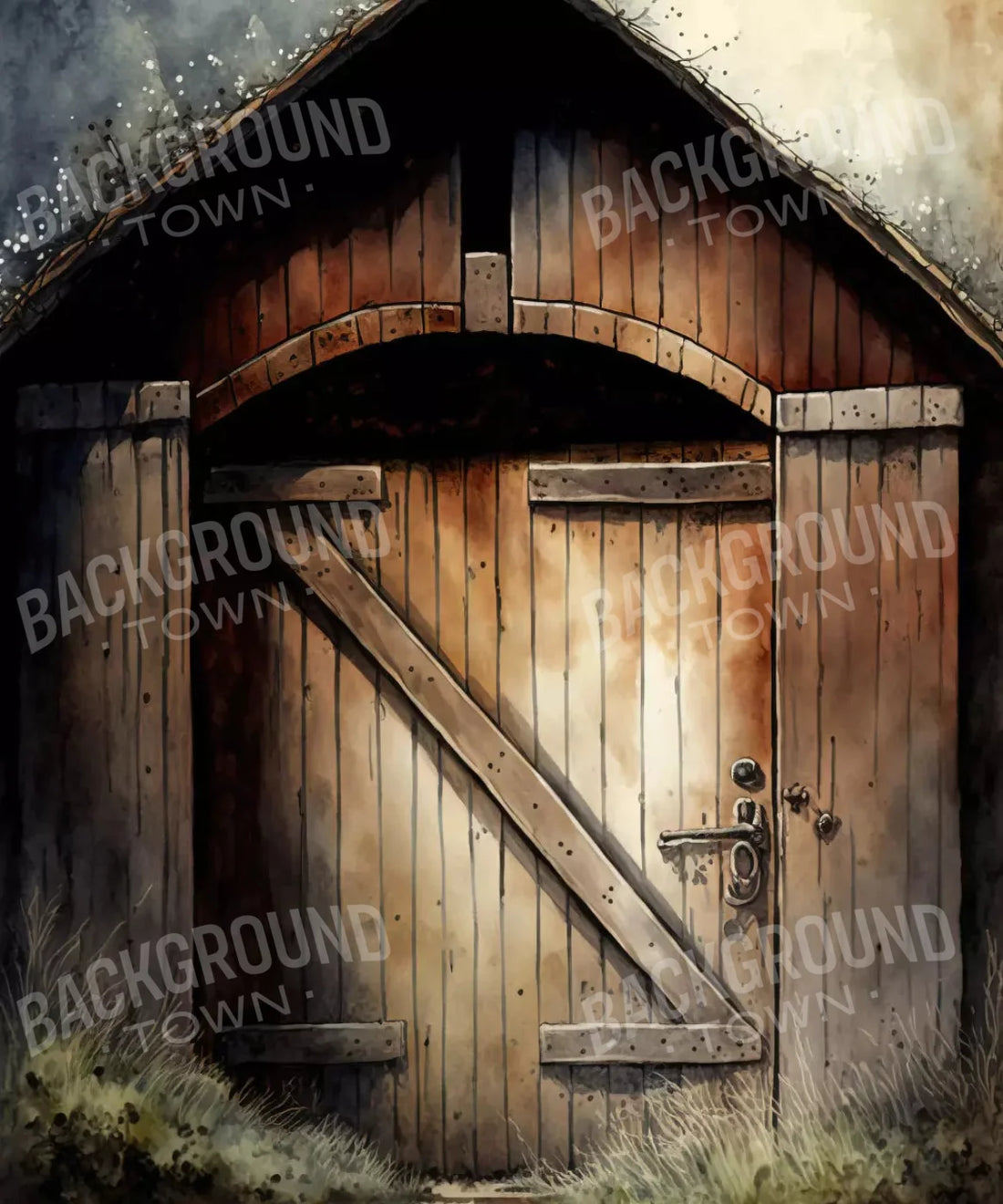 Beige Set Designs Backdrop for Photography