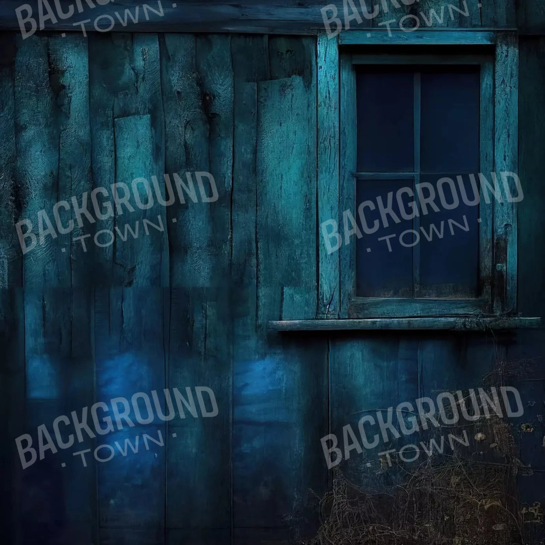 Blue Wood Backdrop for Photography