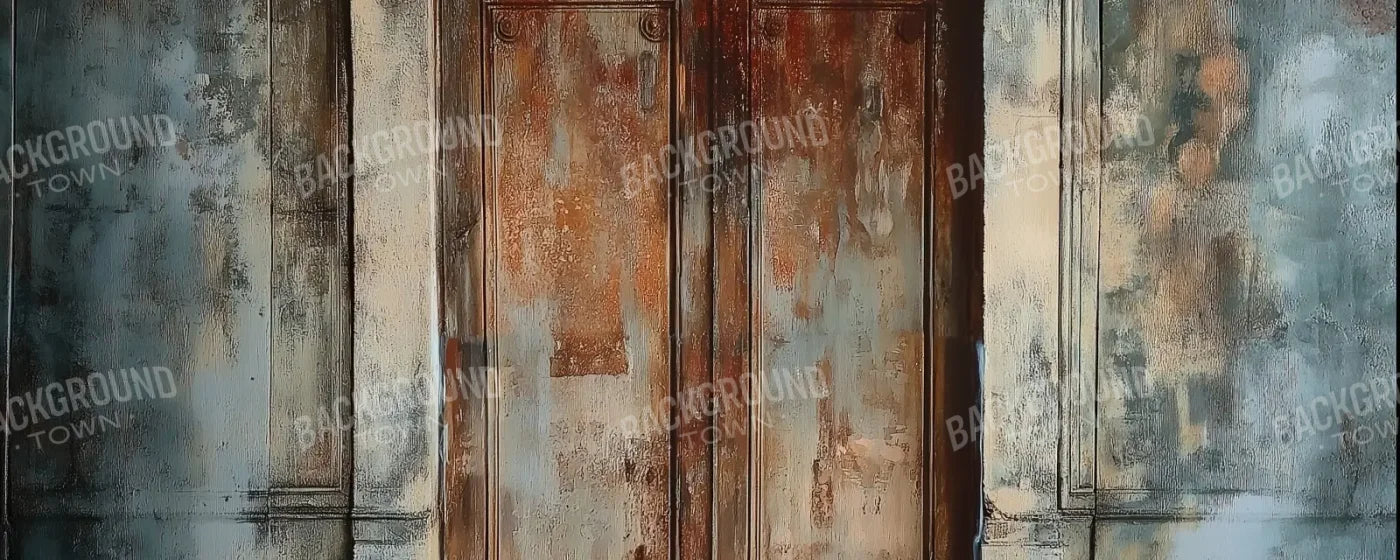 Rustic Castle Door 20’x8’ UltraCloth (240 x 96 inch) Backdrop
