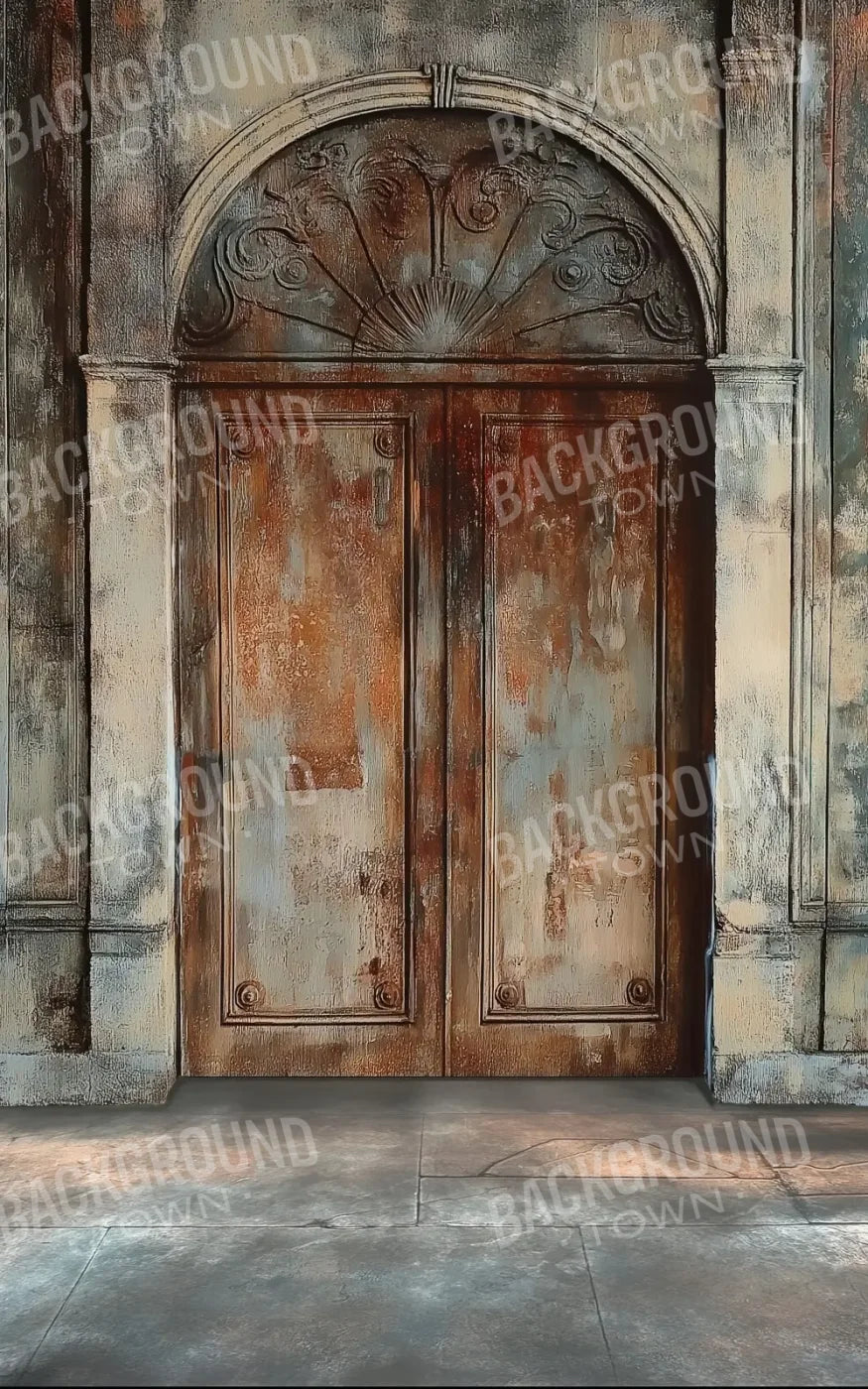 Rustic Castle Door 5’x8’ UltraCloth (60 x 96 inch) Backdrop