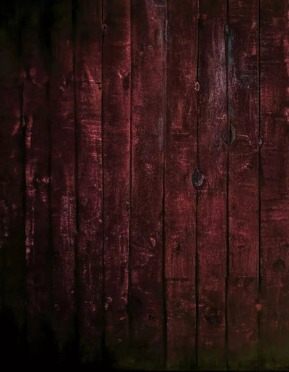 Rustic Reds I 6X8 Fleece ( 72 X 96 Inch ) Backdrop