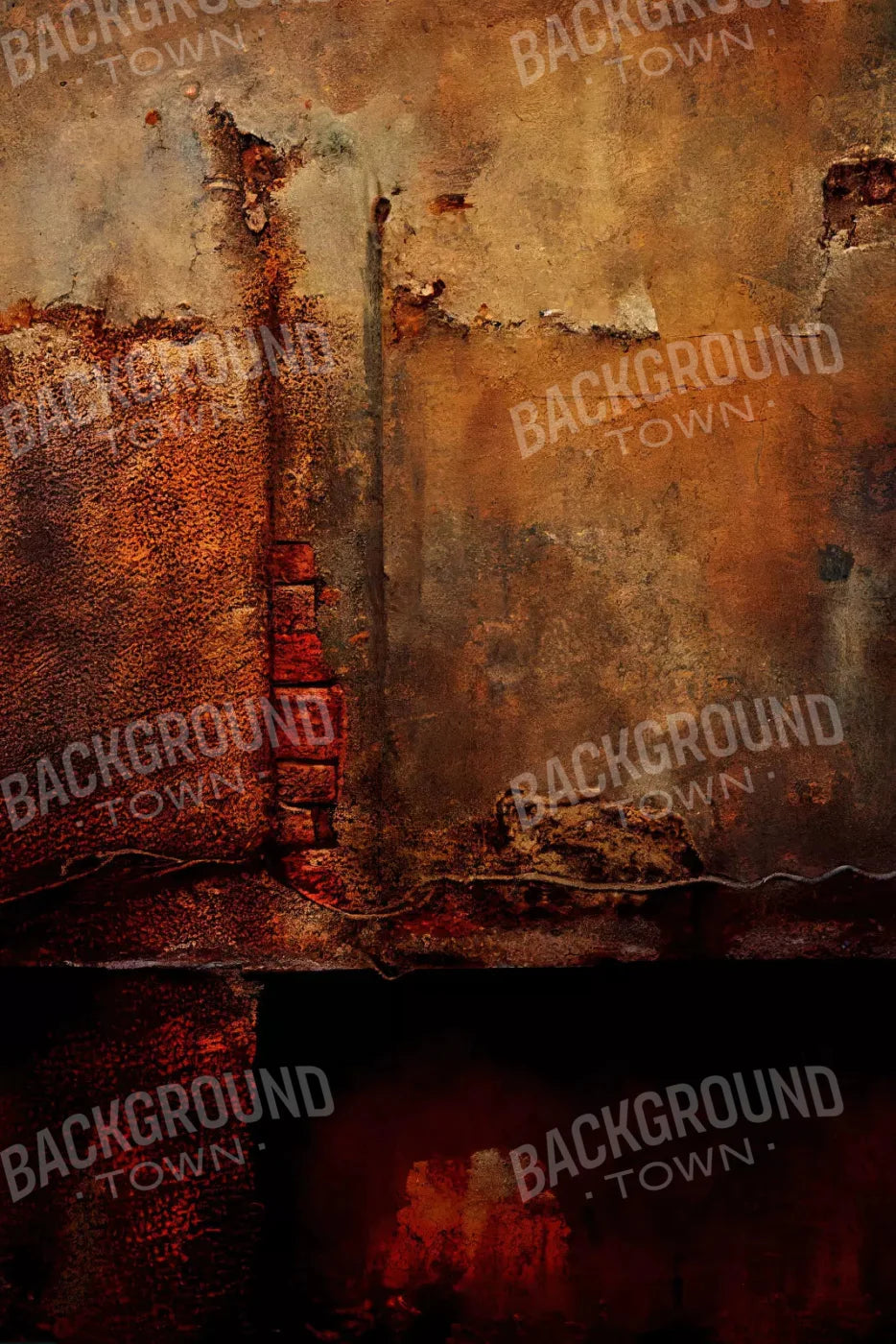 Rustic Reds Ii 5X8 Ultracloth ( 60 X 96 Inch ) Backdrop