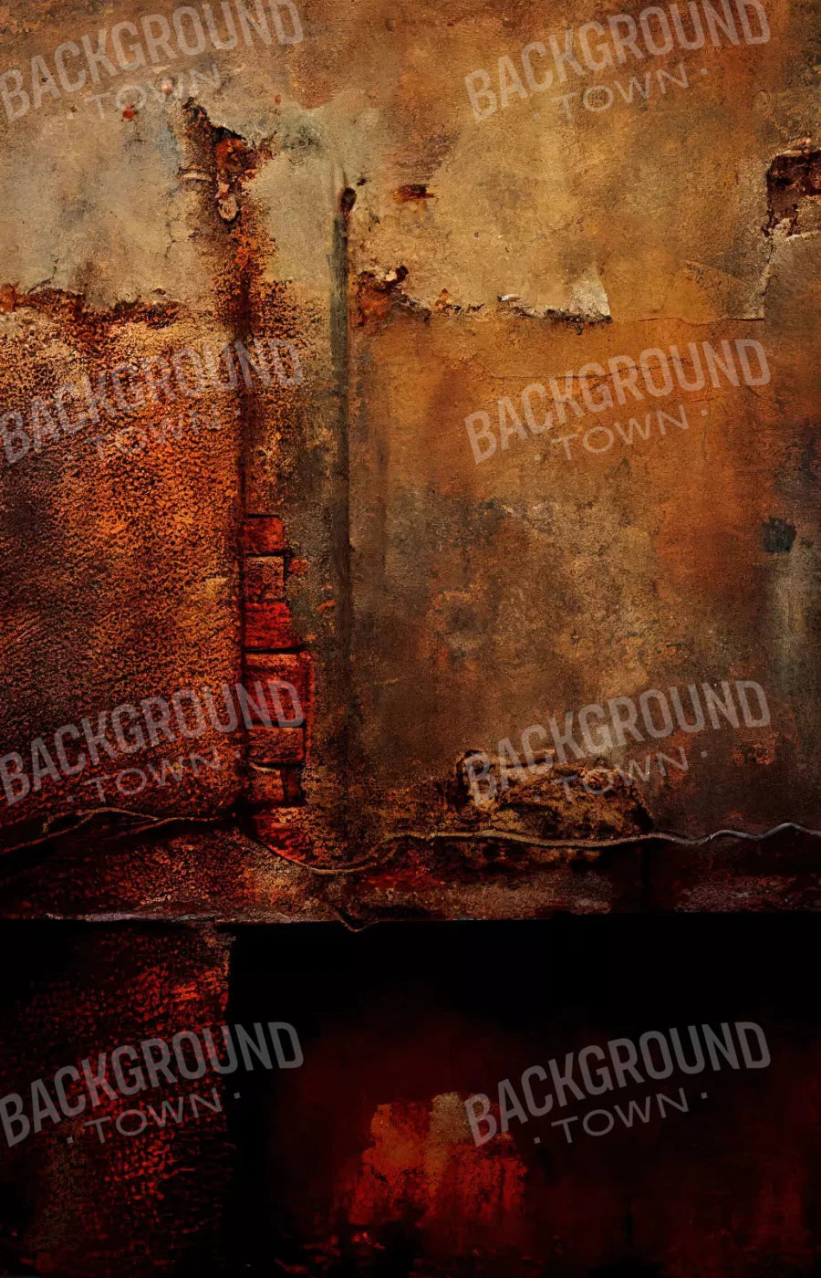 Rustic Reds Ii 8X12 Ultracloth ( 96 X 144 Inch ) Backdrop