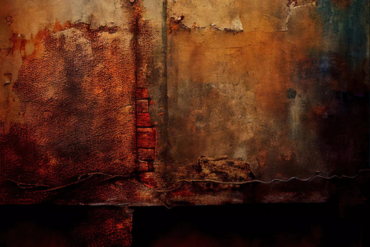 Rustic Reds Ii 8X5 Ultracloth ( 96 X 60 Inch ) Backdrop