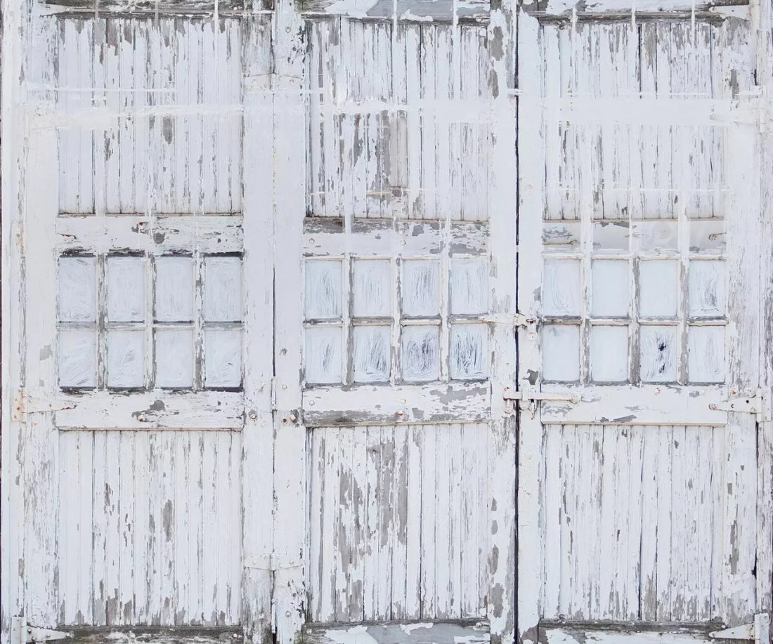 White Wood Backdrop for Photography