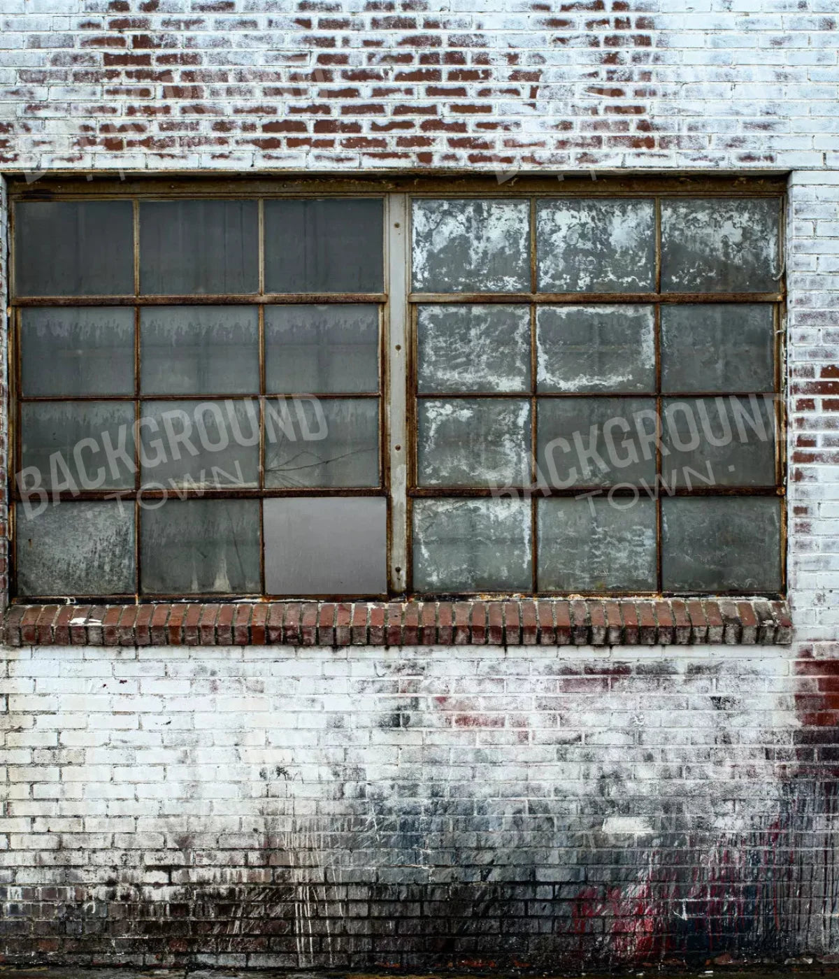 Rustic Window Wall 10X12 Ultracloth ( 120 X 144 Inch ) Backdrop