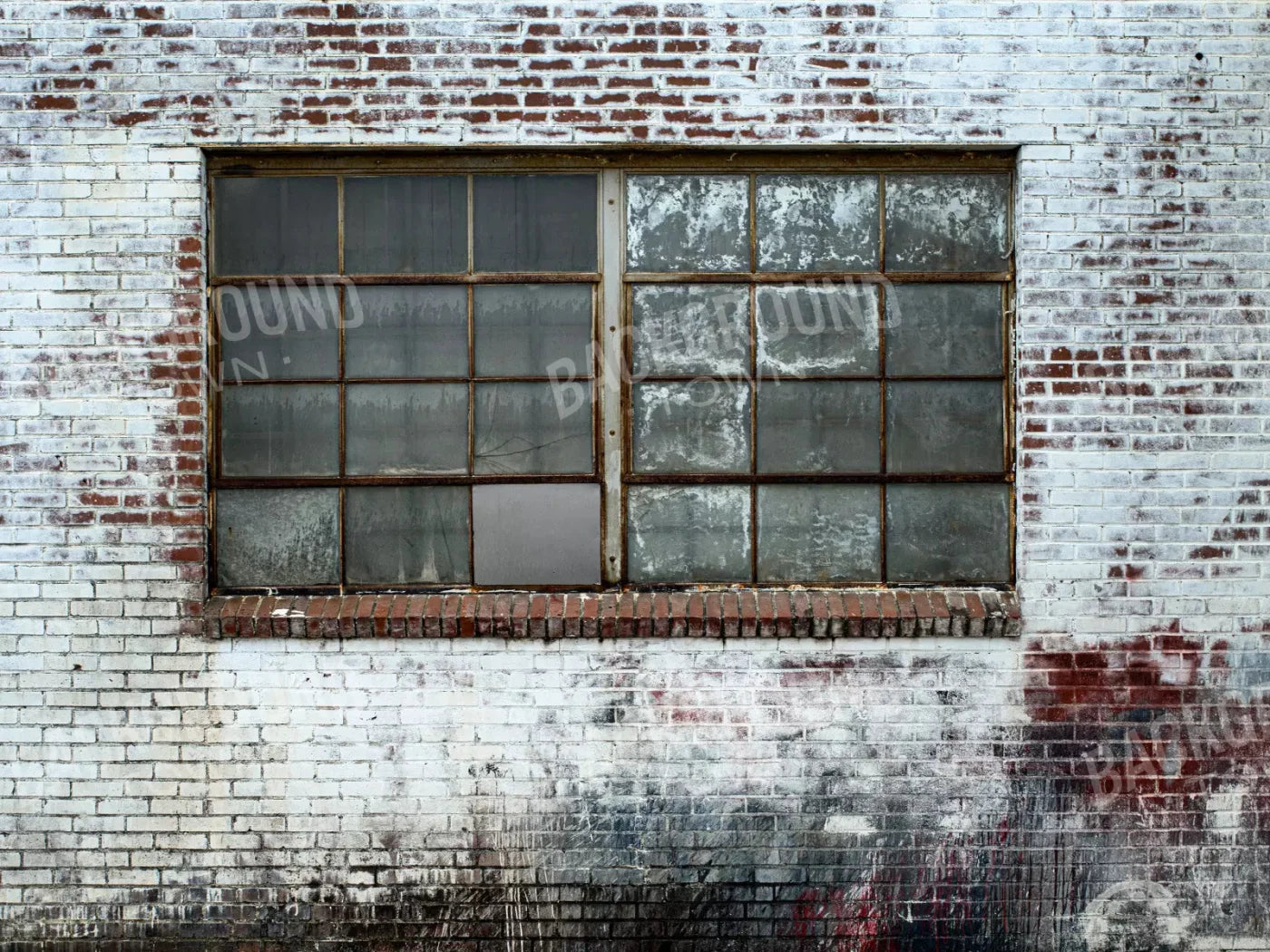 Rustic Window Wall 10X8 Fleece ( 120 X 96 Inch ) Backdrop