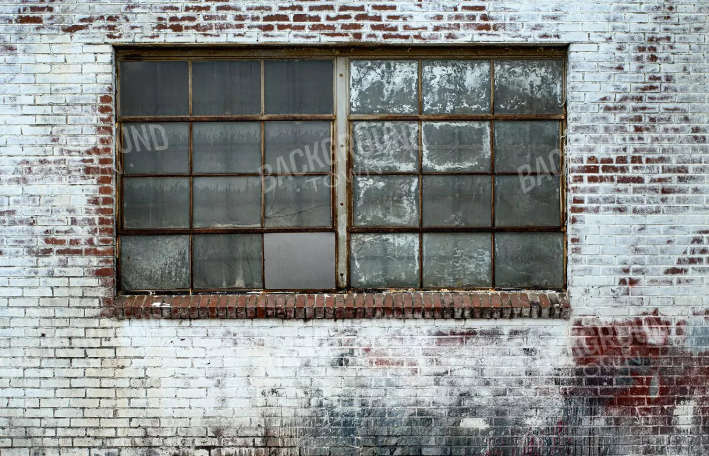 Rustic Window Wall 12X8 Ultracloth ( 144 X 96 Inch ) Backdrop