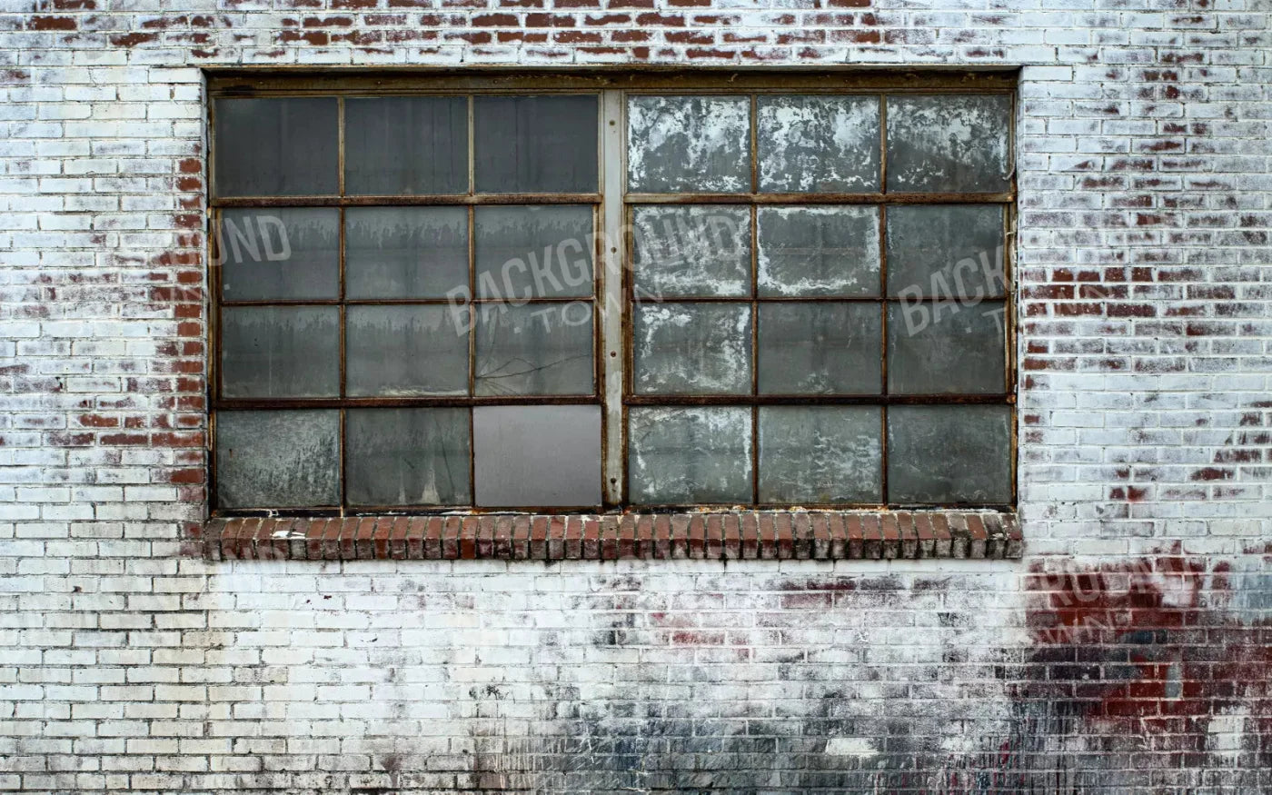 Rustic Window Wall 14X9 Ultracloth ( 168 X 108 Inch ) Backdrop