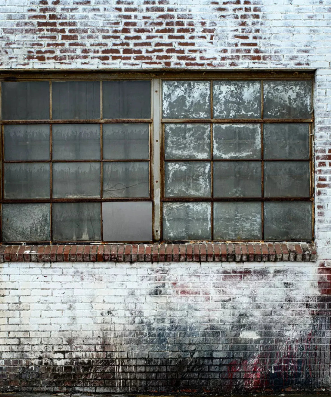 White Brick and Stone Backdrop for Photography
