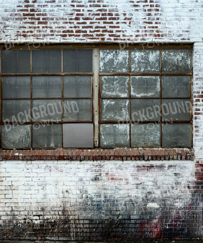 White Brick and Stone Backdrop for Photography