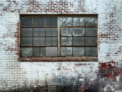 Rustic Window Wall 68X5 Fleece ( 80 X 60 Inch ) Backdrop