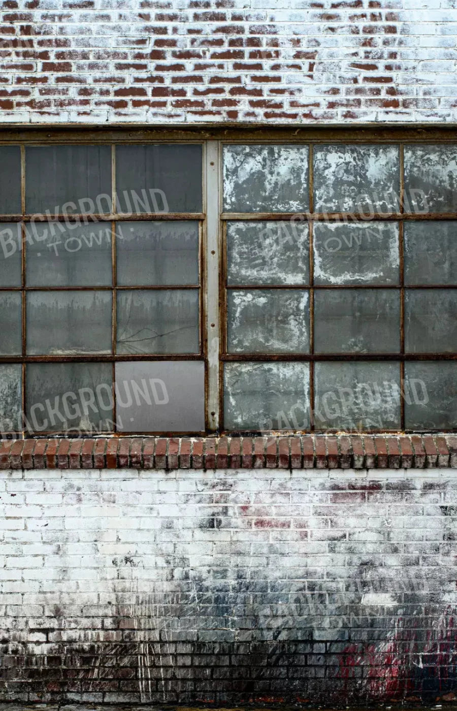 Rustic Window Wall 8X12 Ultracloth ( 96 X 144 Inch ) Backdrop