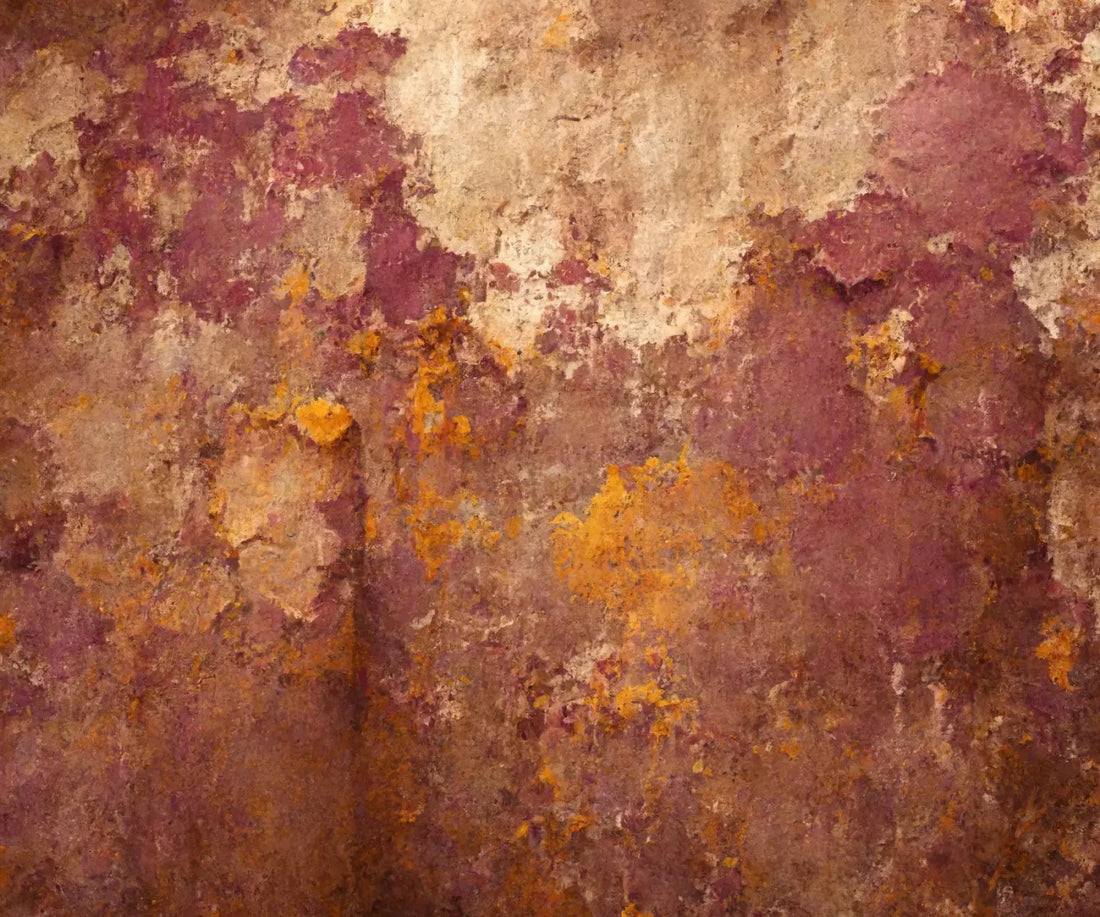 Rusty Stucco 5X42 Fleece ( 60 X 50 Inch ) Backdrop