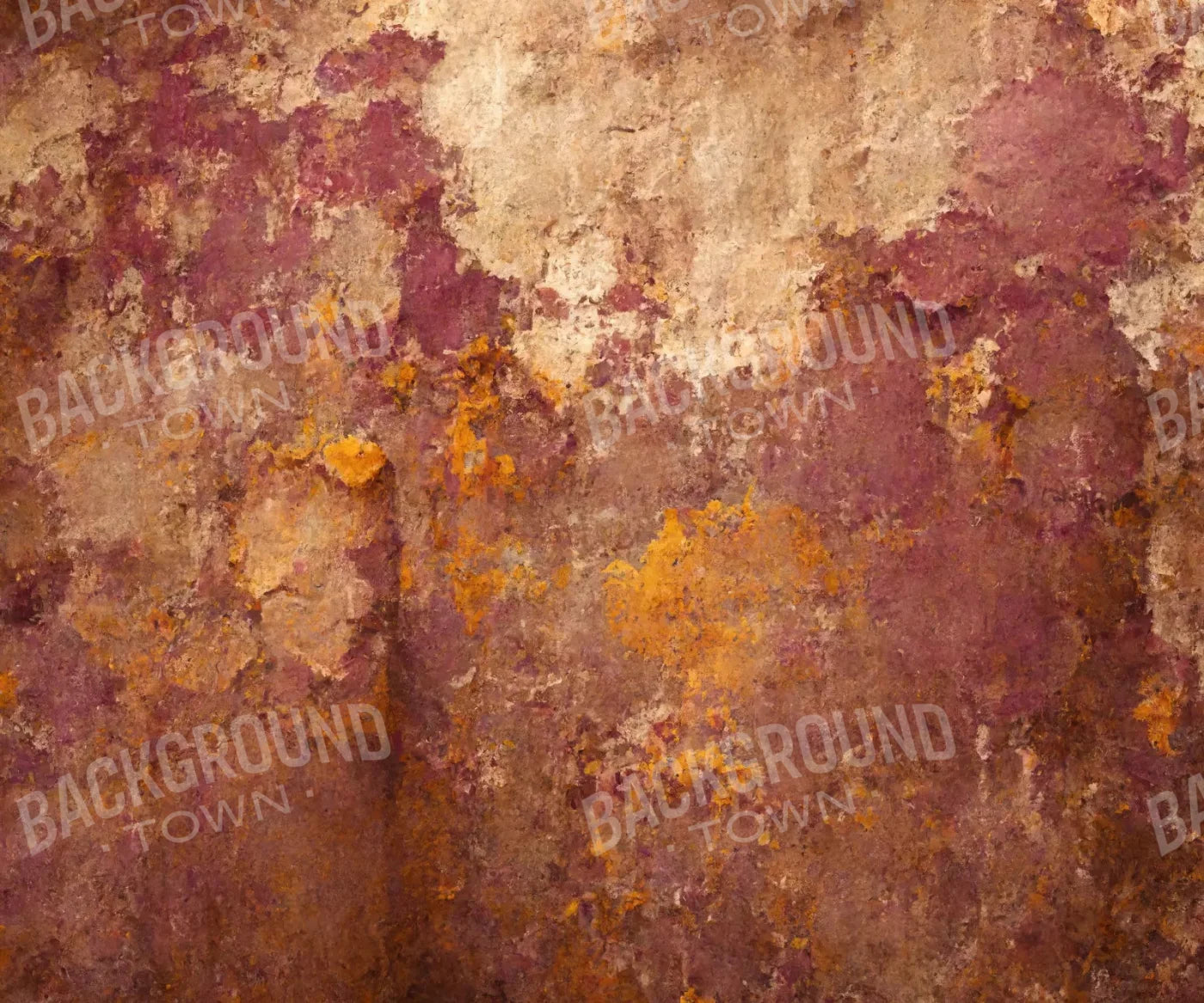 Rusty Stucco 5X42 Fleece ( 60 X 50 Inch ) Backdrop