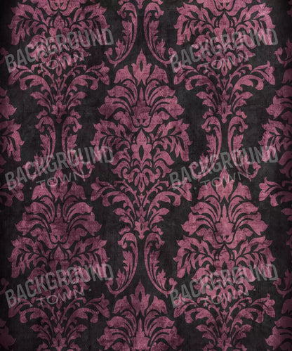 Black Damask Backdrop for Photography