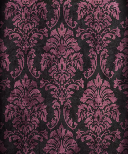 Black Damask Backdrop for Photography