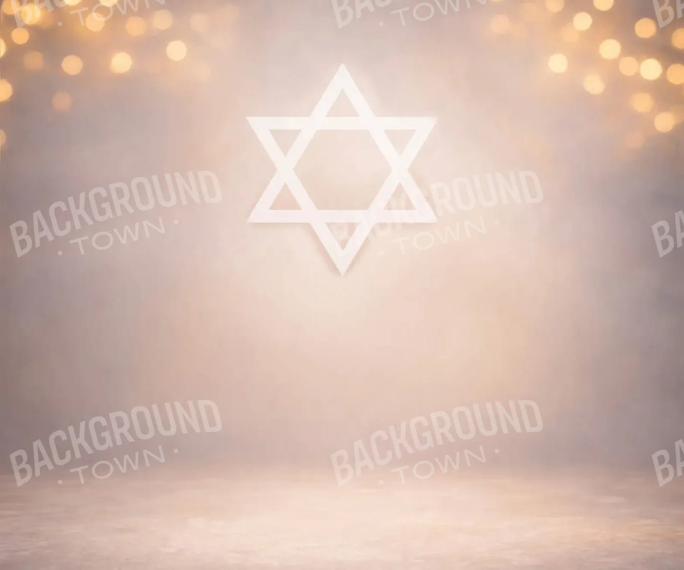 Sacred Hanukkah Glow 12’x10’ UltraCloth (144 x 120 inch) Backdrop