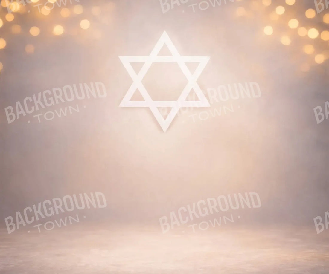 Sacred Hanukkah Glow 5’x4’2 Fleece (60 x 50 inch) Backdrop