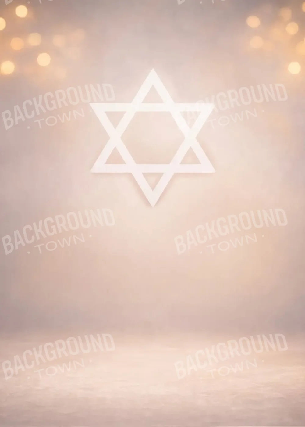 Sacred Hanukkah Glow 5’x7’ UltraCloth (60 x 84 inch) Backdrop