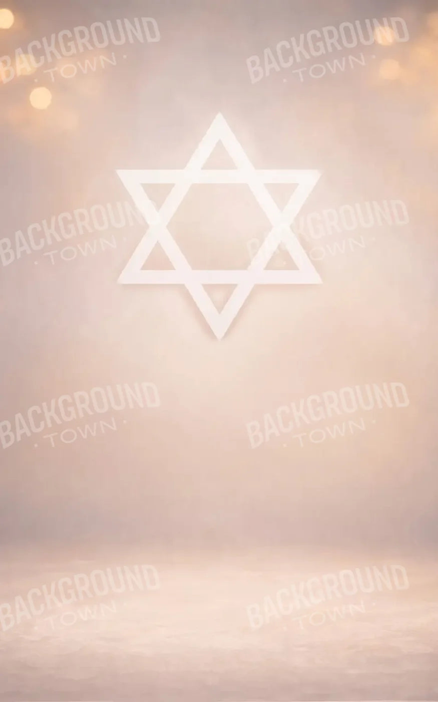 Sacred Hanukkah Glow 5’x8’ UltraCloth (60 x 96 inch) Backdrop