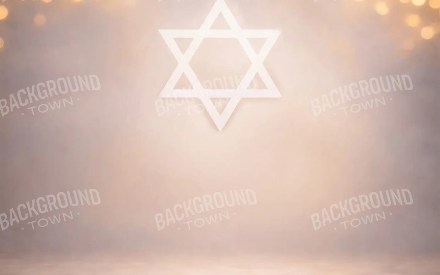 Sacred Hanukkah Glow 8’x5’ UltraCloth (96 x 60 inch) Backdrop