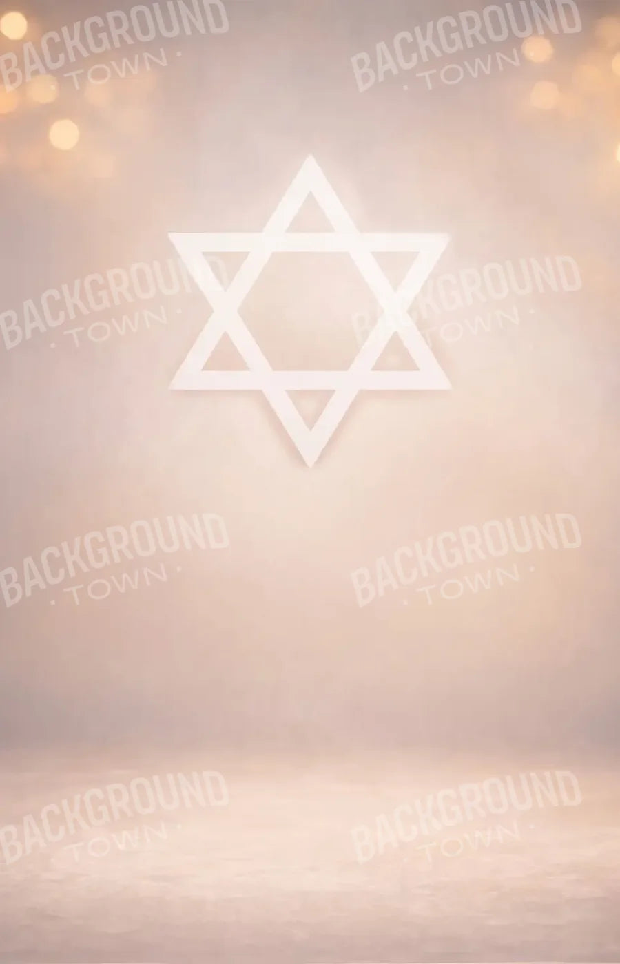Sacred Hanukkah Glow 9’x14’ UltraCloth (108 x 168 inch) Backdrop