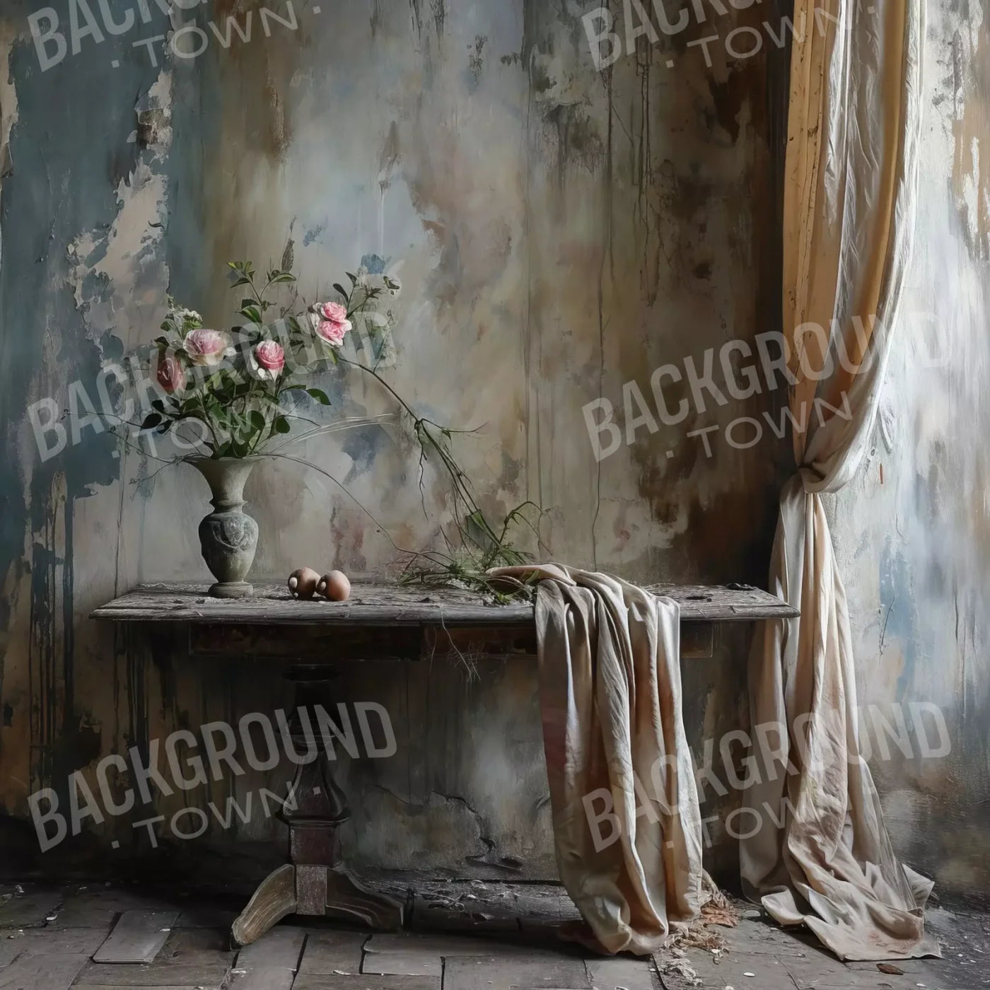 Lonely Room 8’X8’ Fleece (96 X Inch) Backdrop