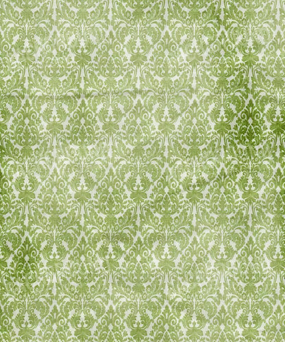 Green Damask Backdrop for Photography