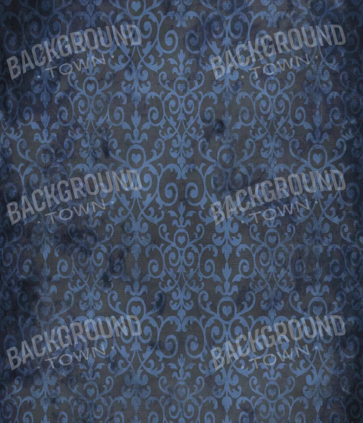 Sapphire Damask 10X12 Ultracloth ( 120 X 144 Inch ) Backdrop