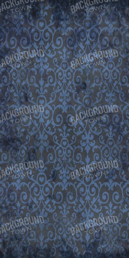 Sapphire Damask 10X20 Ultracloth ( 120 X 240 Inch ) Backdrop