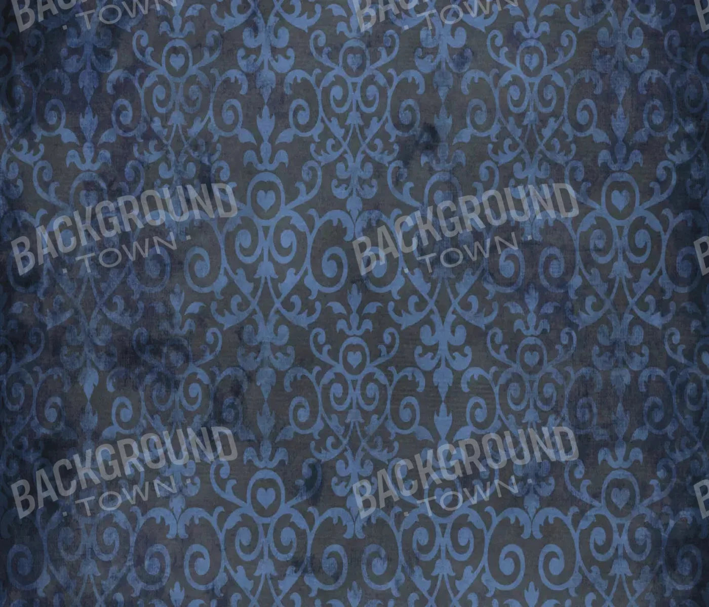 Sapphire Damask 12X10 Ultracloth ( 144 X 120 Inch ) Backdrop