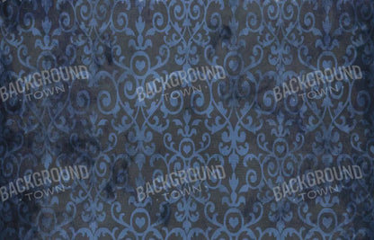 Sapphire Damask 12X8 Ultracloth ( 144 X 96 Inch ) Backdrop