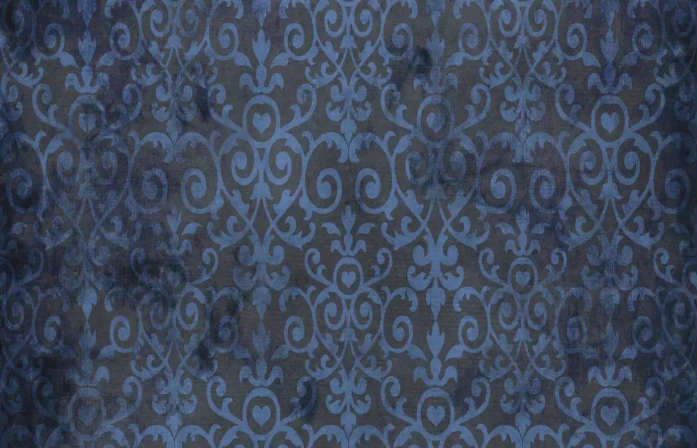 Sapphire Damask 12X8 Ultracloth ( 144 X 96 Inch ) Backdrop